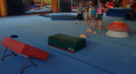 We practice gymnastics - healthy and fun